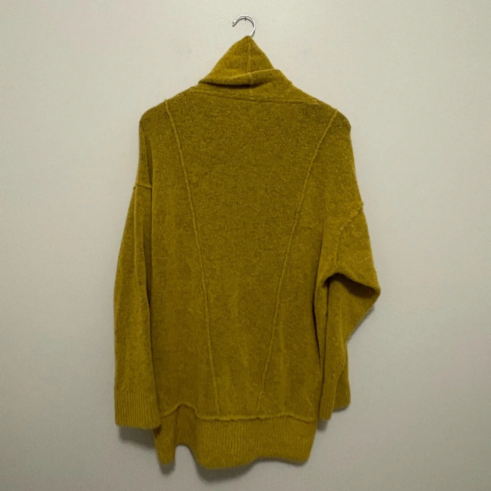 Free People Eucalyptus Oversized Cardigan Size Small - Picture 5 of 9